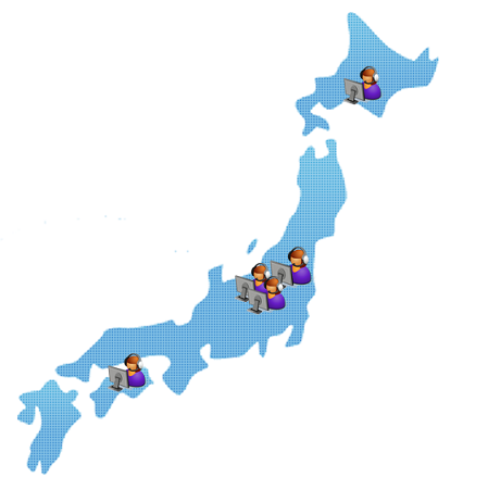 Klik Cloud is available from any location in Japan