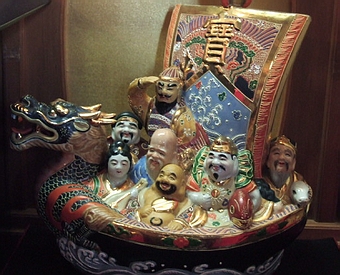 Siedmiu bogów szczęścia na takarabune (Fot. MS)
