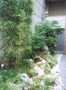 Ogrod japoski przy ambasadzie