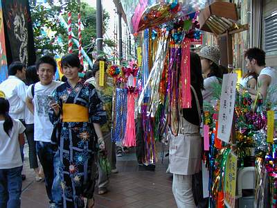 Tanabata w Hiratsuka 2004-07-03 (fot. HG)